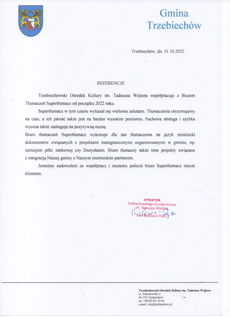 Gmina Trzebiechów